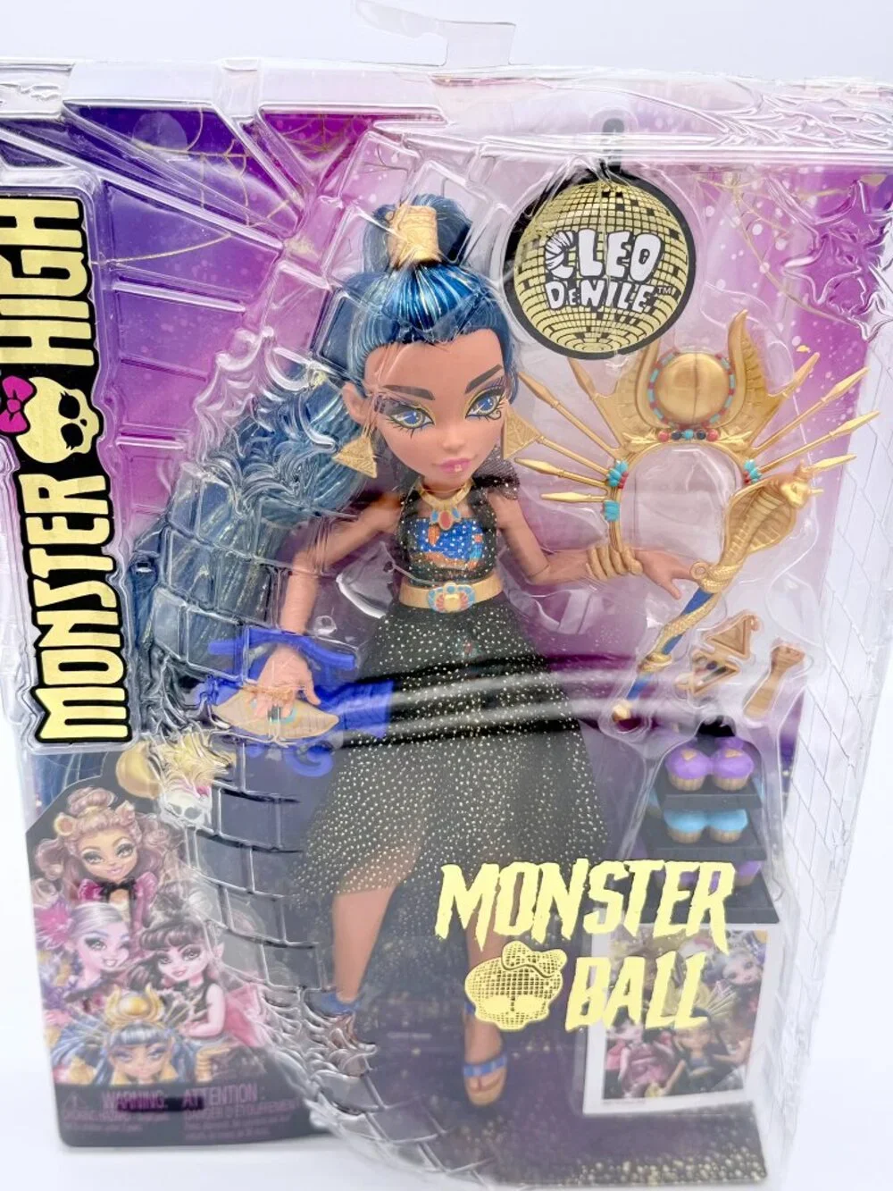 Monster High Monster Ball Cleo De Nile G3 NI